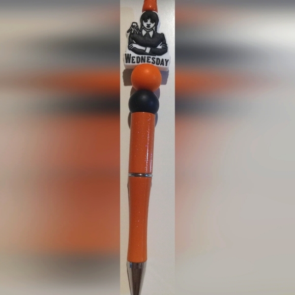 Other - Wednesday Addams Orange Pen